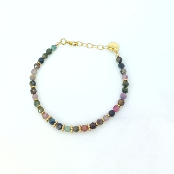 Bracelet Tourmaline, Ambre - les créations -